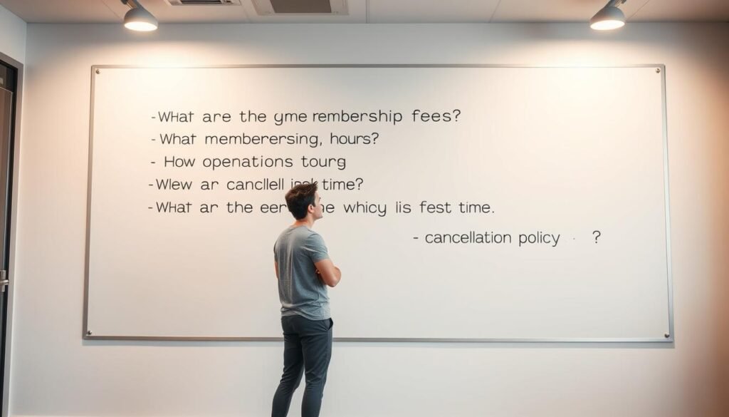 gym membership questions gym membership questions